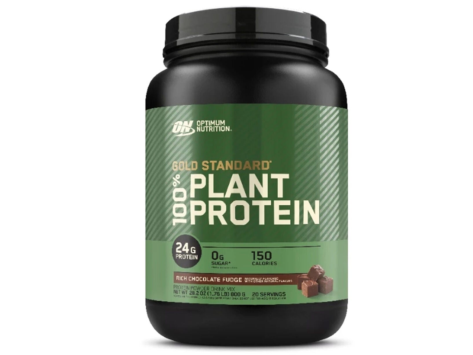 Optimum Nutrition Gold Standard 100% Plant Protein Rich Chocolate Fudge Flavour (1.76LBS)