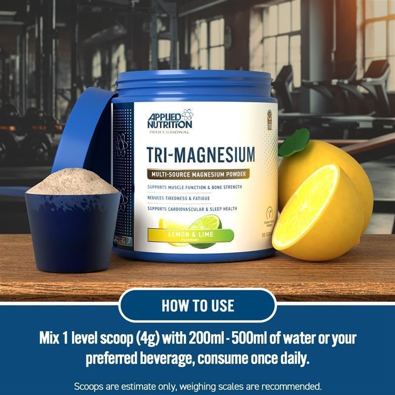 Applied Nutrition Tri-Magnesium Powder Tropical Vibes 200g