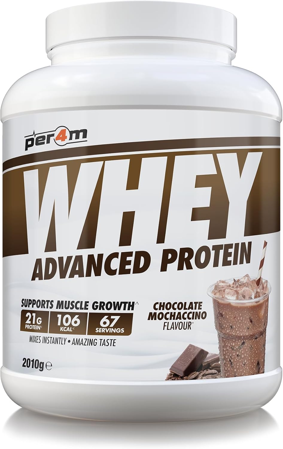 Per4m Whey Protein Chocolate Mochaccino (67 Servings)
