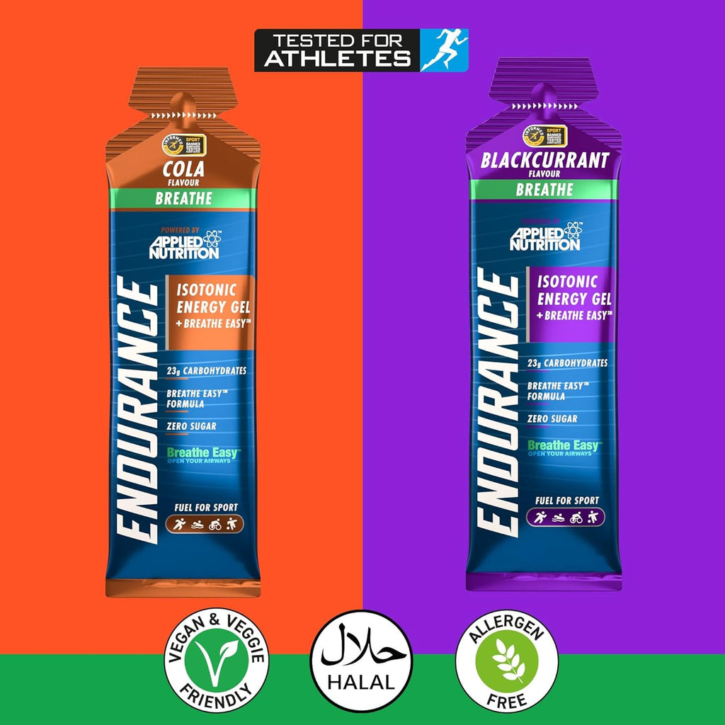Applied Nutrition Breathe Isotonic Energy Gel Cola (20x60ml)