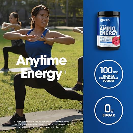 Optimum Nutrition Essential Amino Energy Blue Raspberry (270g)