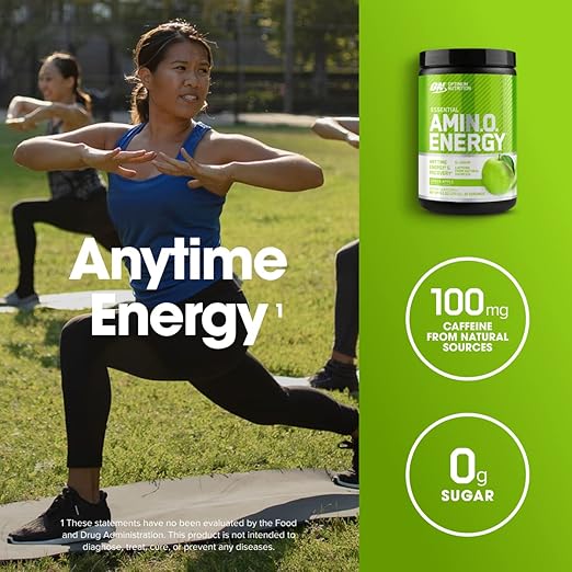 Optimum Nutrition Essential Amino Energy Green Apple (270g)