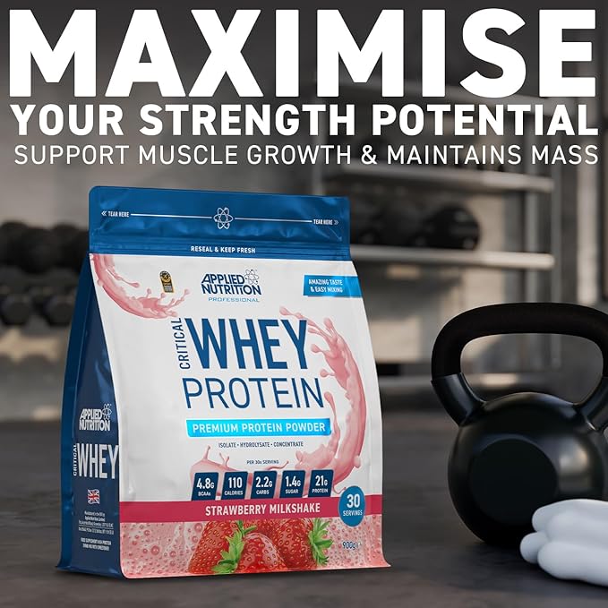 Applied Nutrition Critical Whey Protein Chocolate (900g, 30 Servings)