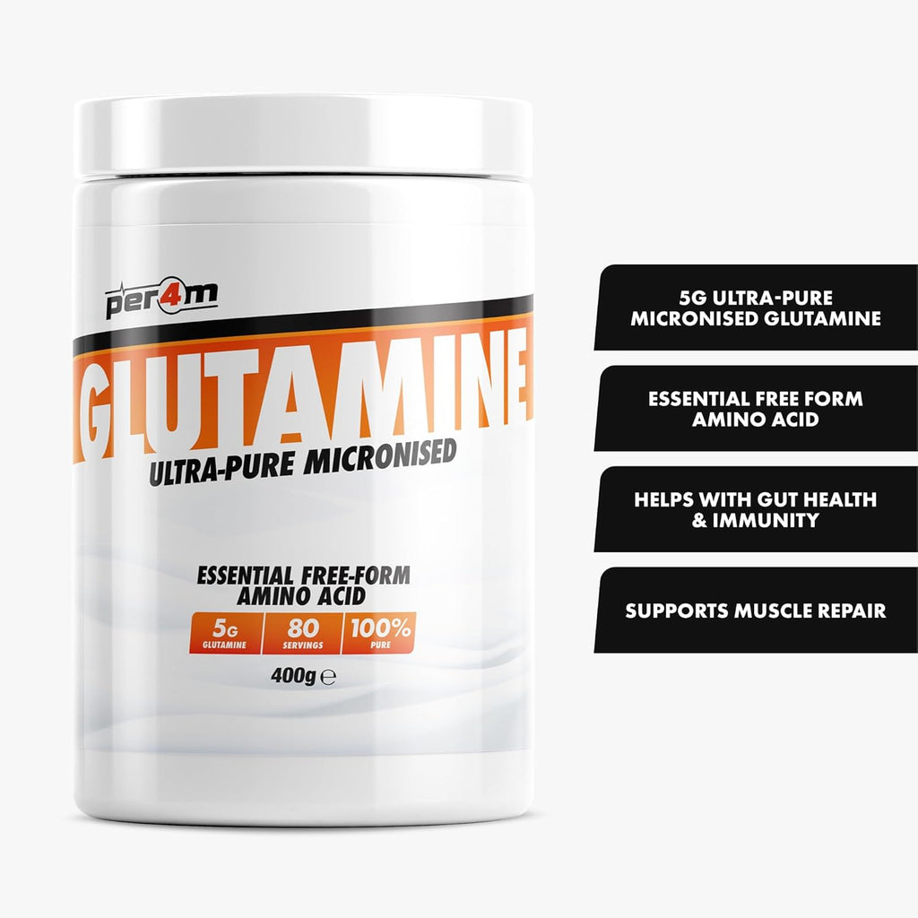 Per4m Glutamine Powder (400g, 80 Servings)