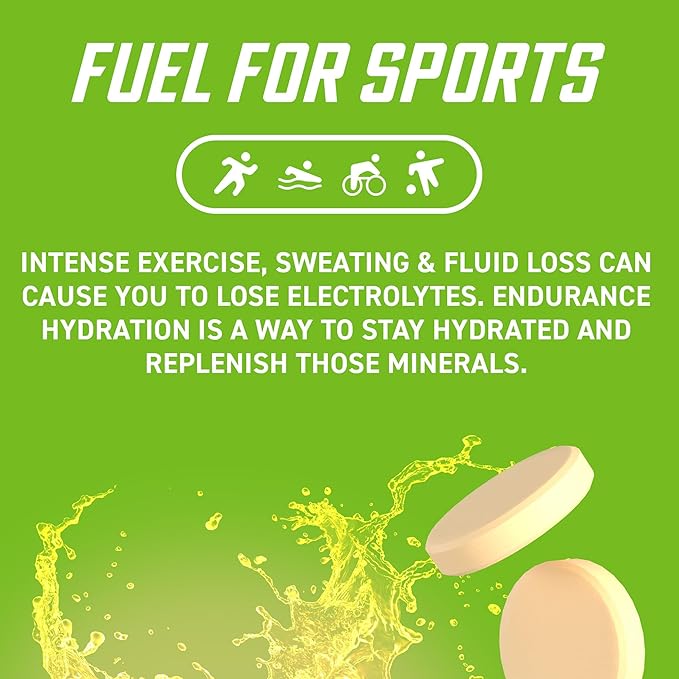 Applied Nutrition Endurance Hydration Electrolyte Tablets Lemon Lime (6 Tubes/Ctn)