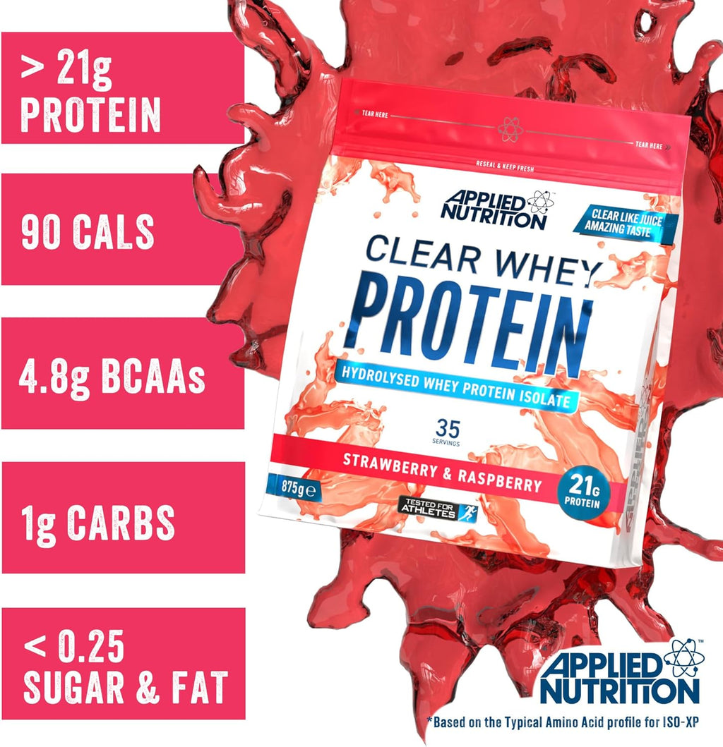 Applied Nutrition Clear Whey Protein Cherry & Apple (250g, 10 Servings)