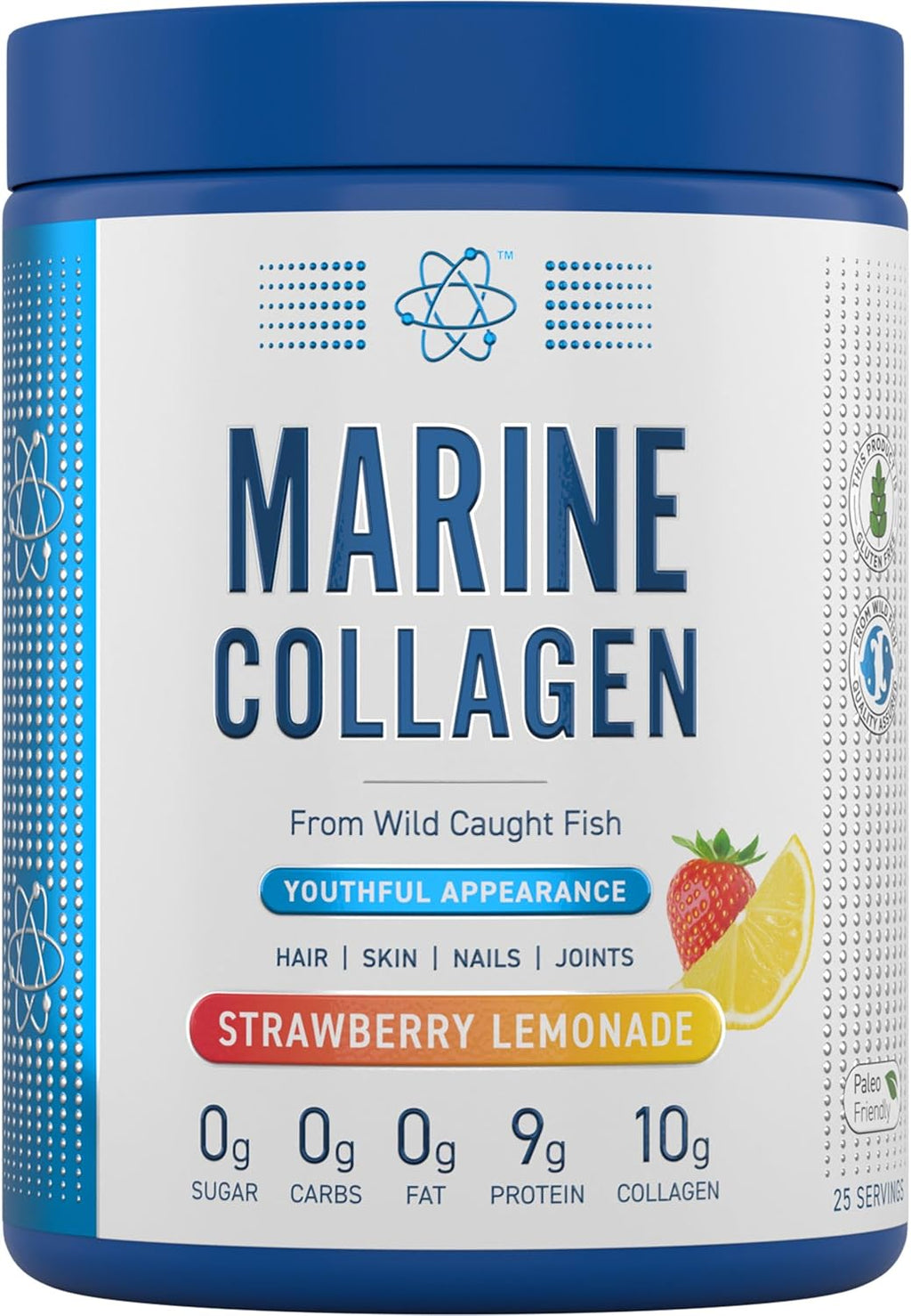 Applied Nutrition Marine Collagen Strawberry Lemonade (300g)