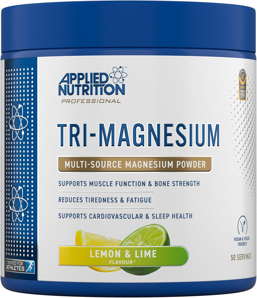 Applied Nutrition Tri-Magnesium Powder Lemon Lime 200g