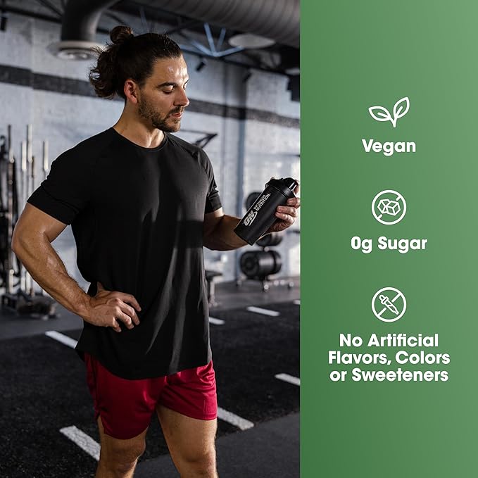 Optimum Nutrition Gold Standard 100% Plant Protein Rich Chocolate Fudge Flavour (1.76LBS)