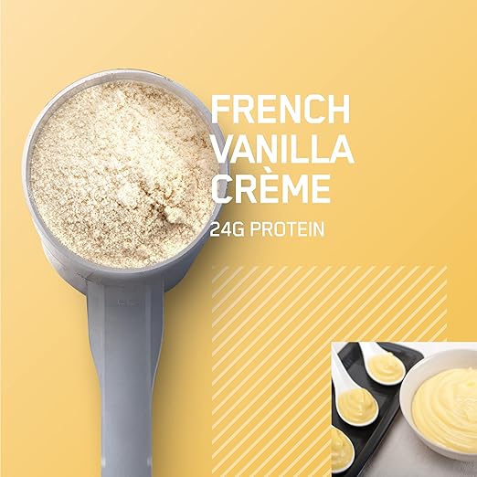 Optimum Nutrition Gold Standard 100% Whey French Vanilla Cream (5LBS)