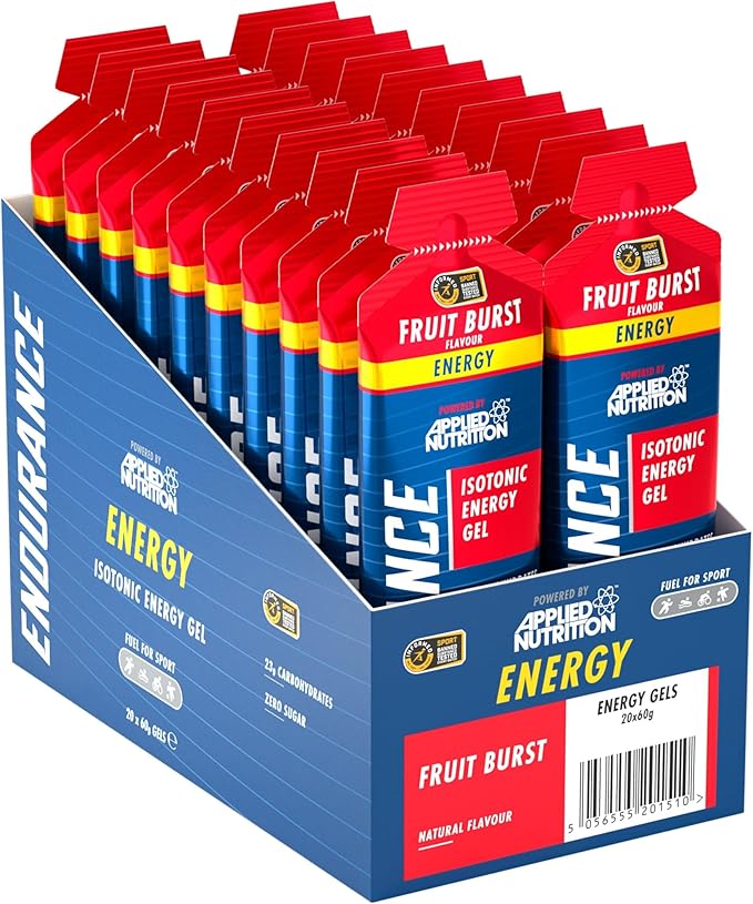 Applied Nutrition Isotonic Energy Gel Fruit Burst (20x60ml)