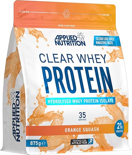 Applied Nutrition Clear Whey Protein Orange Squash (875g, 35 Servings)
