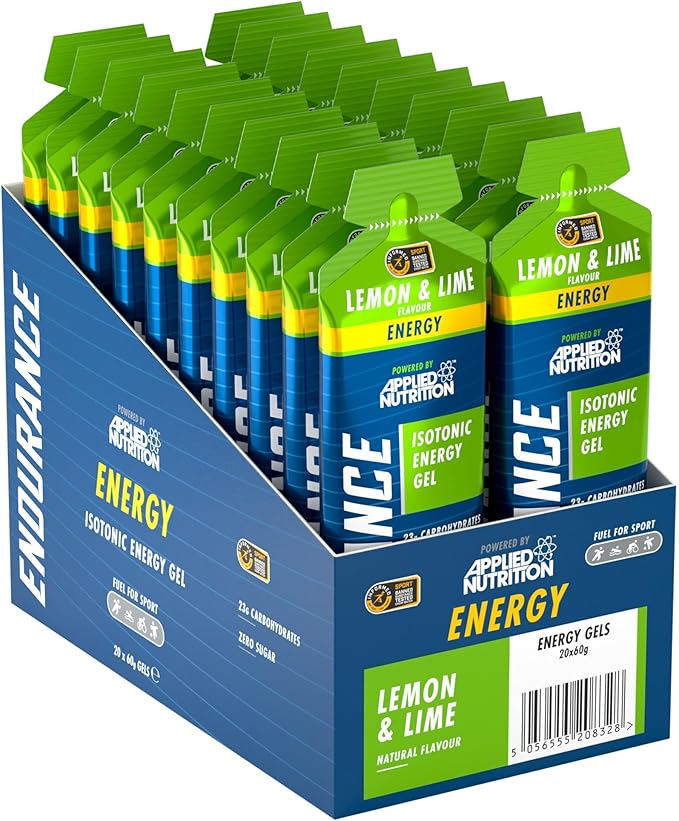 Applied Nutrition Isotonic Energy Gel Lemon Lime (20x60ml)