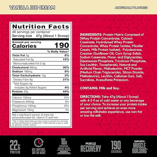 BSN SYNTHA-6® Protein Powder Vanilla Icecream (5LBS)