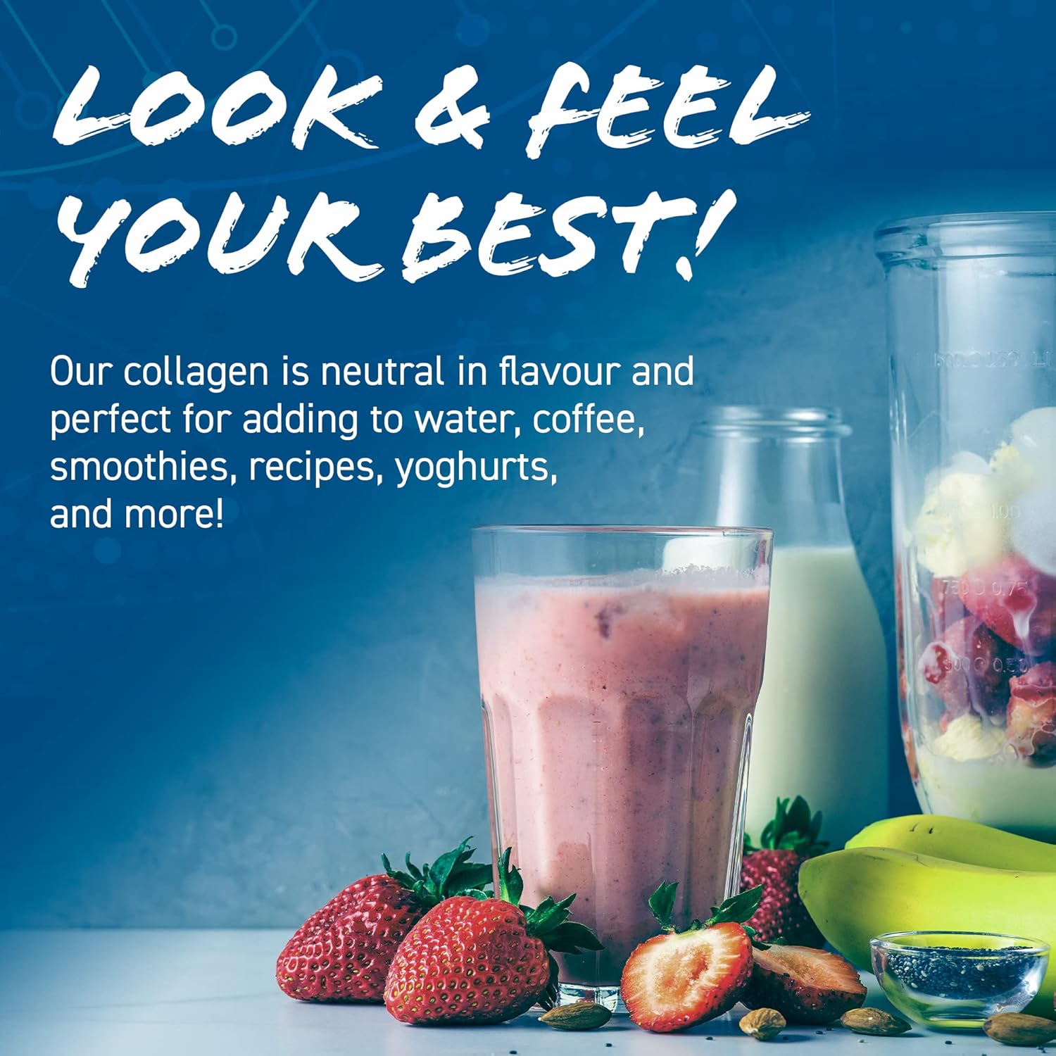 Applied Nutrition Marine Collagen Strawberry Lemonade (300g)