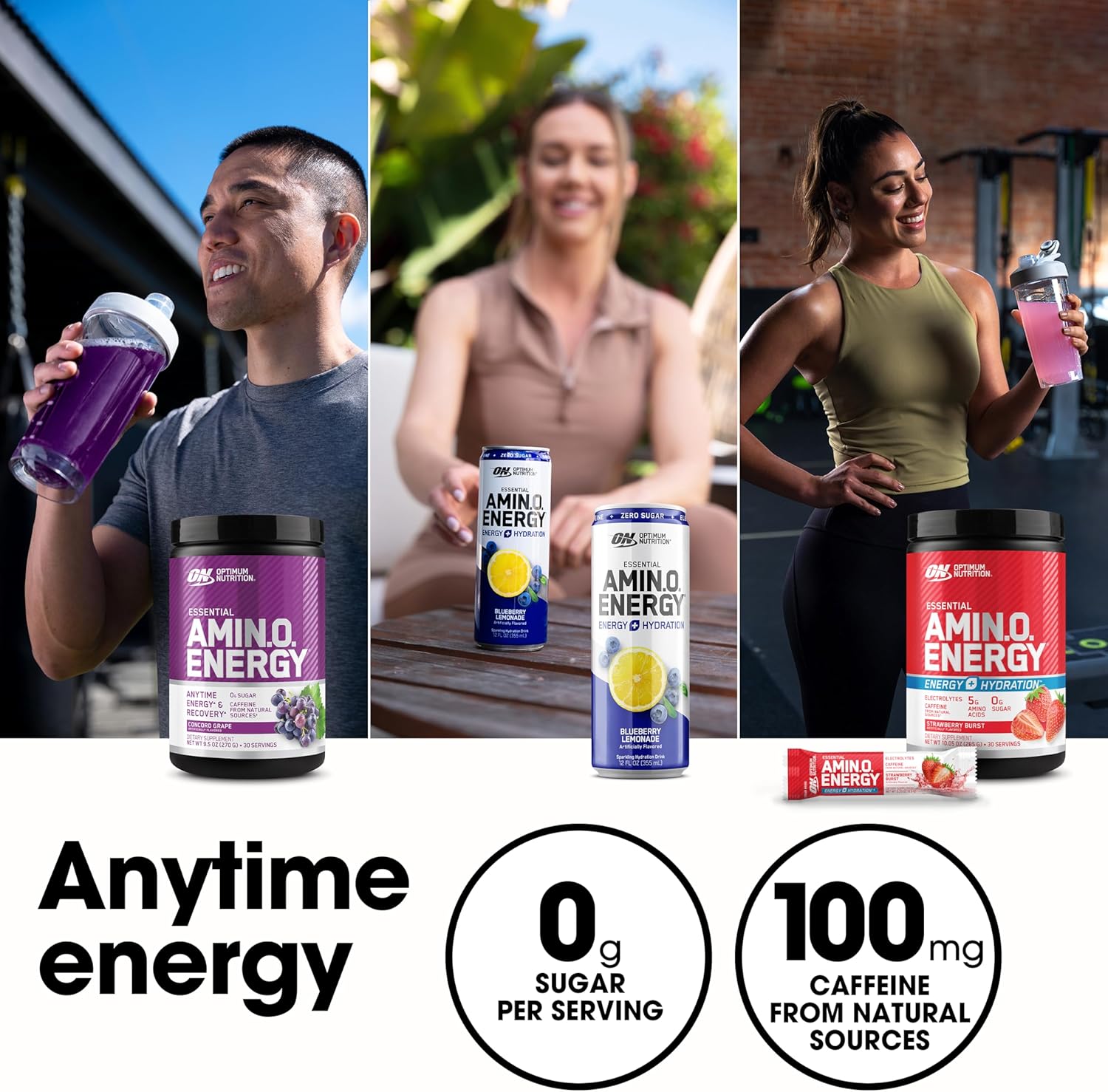 Optimum Nutrition Essential Amino Energy Fruit Fusion (270g)