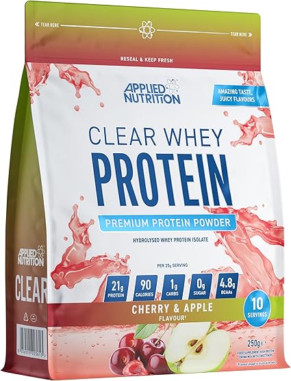 Applied Nutrition Clear Whey Protein Cherry & Apple (250g, 10 Servings)