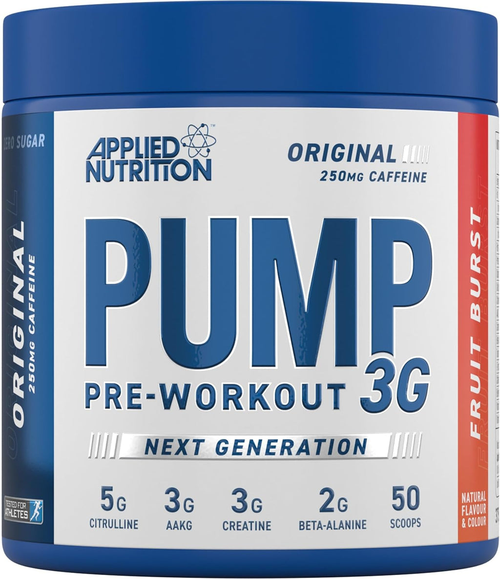 Applied Nutrition Pump 3G - Pre Workout with Caffeine (Fruit Burst)