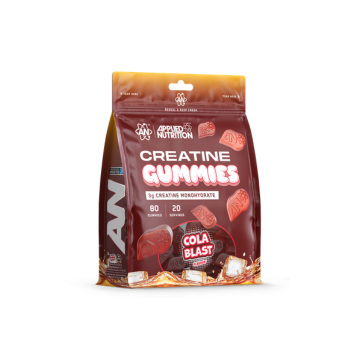 Applied Nutrition Creatine Monohydrate Gummies Cola Blast (80 Gummies, 20 Servings)