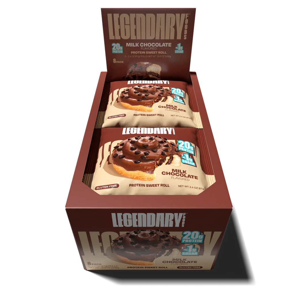 Legendary Foods Milk Chocolate Protein Sweet Roll (Box of 8)