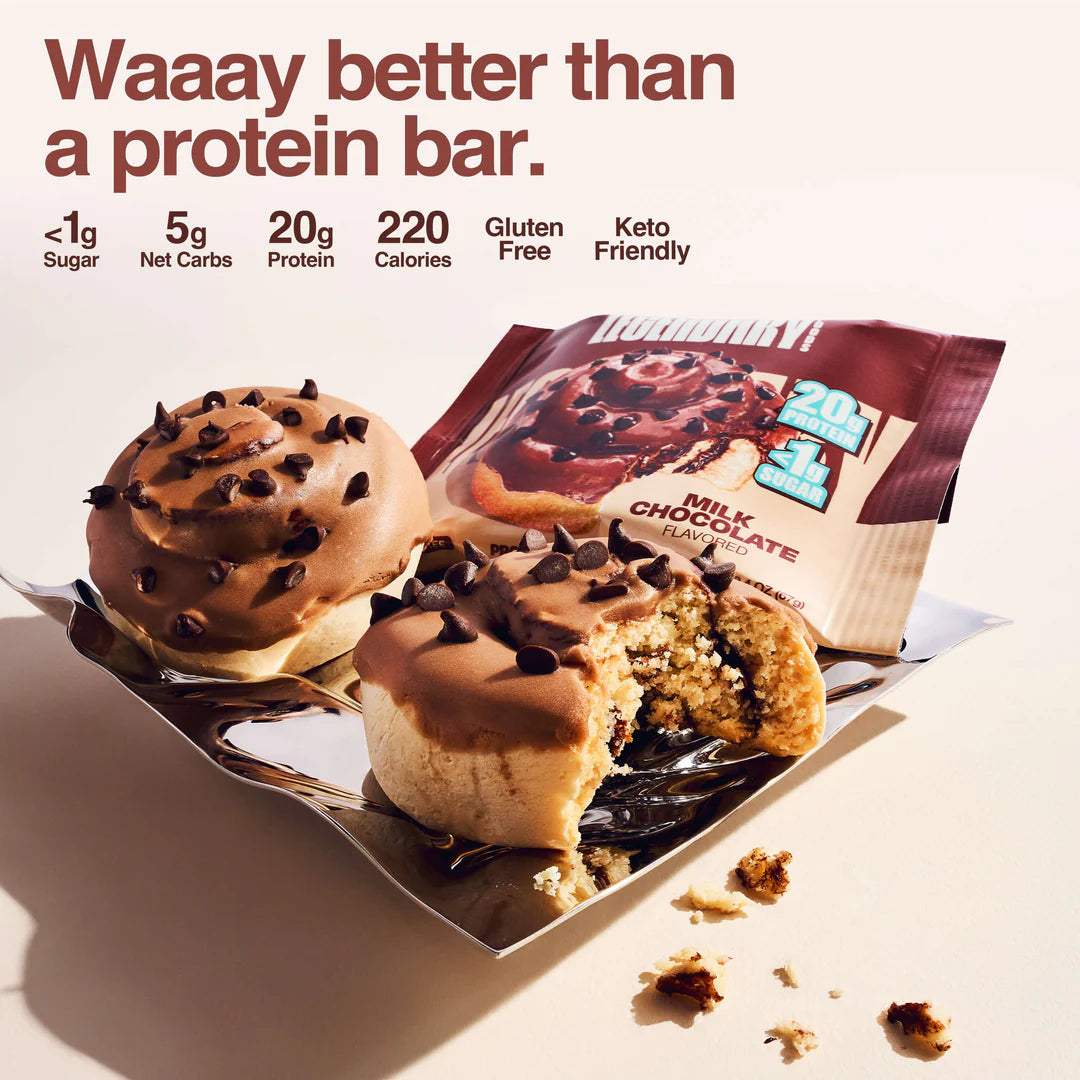 Legendary Foods Milk Chocolate Protein Sweet Roll (Box of 8)