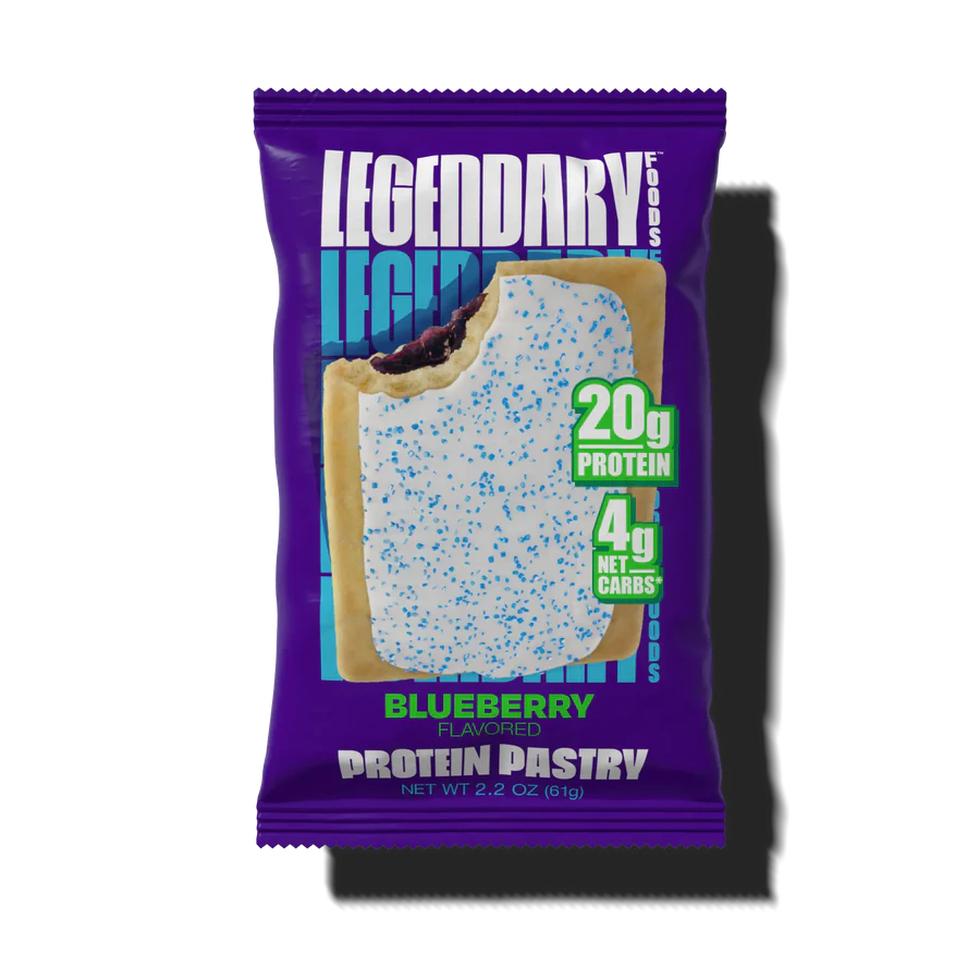 Legendary Foods Blueberry Protein Pastry (Box of 10)