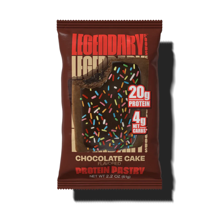 Legendary Foods Chocolate Cake Protein Pastry (Box of 10)