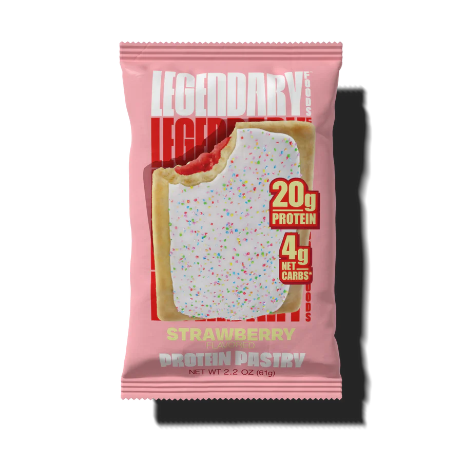 Legendary Foods Strawberry Protein Pastry (Box of 10)