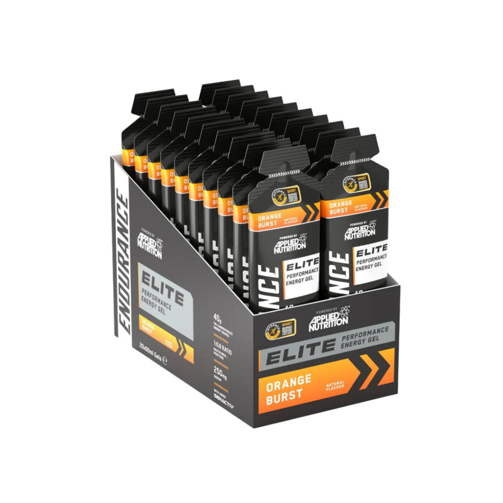 Applied Nutrition Endurance Elite Performance Energy Gel Orange Burst (20x60ml)